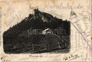 1905 Murány, Murányalja, Murán; Murány vára. Büchler Béla kiadása / Muransky hrad / castle (EK)