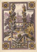 Német Birodalom/Weimari Köztársaság Rehmen 1921. 25Pf (2X)+ 50Pf (4X) 6klf, teljes sor T:I