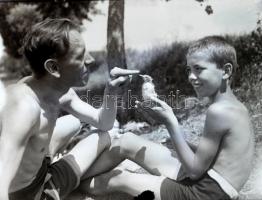 cca 1920-1940 Vetschka (Vecsérdy) Imre (1892-?) volt katonatiszt, amatőr fotós fotóhagyatéka (Budape...