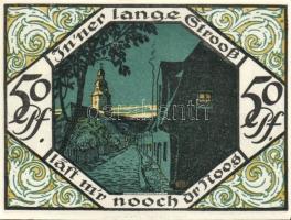 Német Birodalom/Weimari Köztársaság Scheibenberg 1921. 50Pf (6X) 6klf, teljes sor T:I