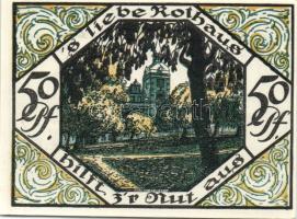 Német Birodalom/Weimari Köztársaság Scheibenberg 1921. 50Pf (6X) 6klf, teljes sor T:I