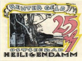 Német Birodalom/Weimari Köztársaság Heiligendamm 1922. 10Pf + 25Pf + 50Pf  3klf, teljes sor T:I