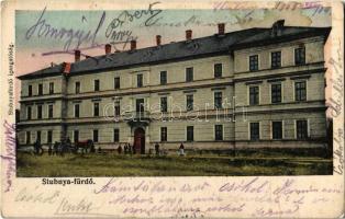 1905 Stubnyafürdő, Túróchévíz, Stubnianske Teplice, Turcianske Teplice; Erzsébet lak / villa hotel