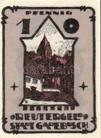 Német Birodalom/Weimari Köztársaság Gadebusch 1922. 10Pf + 25Pf + 50Pf  3klf, teljes sor T:I