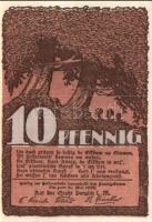 Német Birodalom/Weimari Köztársaság Penzlin 1922. 10Pf + 25Pf + 50Pf  3klf, teljes sor T:I