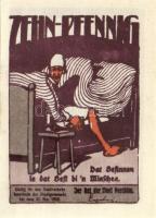 Német Birodalom/Weimari Köztársaság/ Parchim 1922. 10Pf, 25Pf, 50Pf 3klf teljes sor T:I