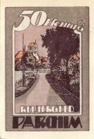 Német Birodalom/Weimari Köztársaság/ Parchim 1922. 10Pf, 25Pf, 50Pf 3klf teljes sor T:I