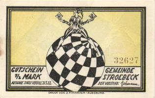 Német Birodalom/Weimari Köztársaság Stroebeck 1921. 1/2M (6x) 6klf  teljes sor T:I