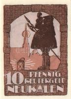 Német Birodalom/Weimari Köztársaság/ Neukalen 1922. 10Pf, 25Pf, 50Pf 3klf teljes sor T:I