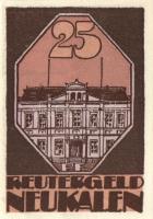 Német Birodalom/Weimari Köztársaság/ Neukalen 1922. 10Pf, 25Pf, 50Pf 3klf teljes sor T:I