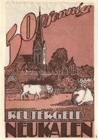 Német Birodalom/Weimari Köztársaság/ Neukalen 1922. 10Pf, 25Pf, 50Pf 3klf teljes sor T:I