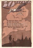 Német Birodalom/Weimari Köztársaság/ Neukalen 1922. 10Pf, 25Pf, 50Pf 3klf teljes sor T:I