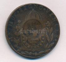 Brazília 1835. 40R Cu ellenjegyes érme T:2-,3 ph.
Brazil 1835. 40 Reis Cu countermarked coin C:VF,F...