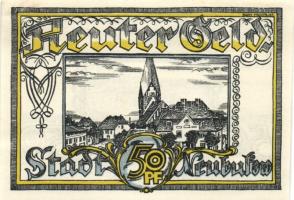 Német Birodalom/Weimari Köztársaság/ Neubukow 1922. 10Pf, 25Pf, 50Pf 3klf teljes sor T:I