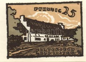 Német Birodalom/Weimari Köztársaság/ Neukloster 1922. 10Pf, 25Pf, 50Pf 3klf teljes sor T:I