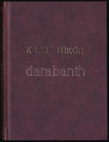 1936 Bp., Atelier Blaedeker: Körbe tükör, utazási és idegenforgalmi báli útmutató, térképpel, szöveggel és fájdalomcsillapítóval, újrakötve