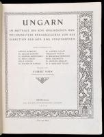 Ungarn - Magyarország. A Kereskedelemügyi M. Kir. Miniszter megbízásából kiadja a Magyar Kir. Államv...