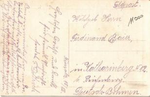 Újvidék, Novi Sad; Petőfi utca, villamos a pályaudvar (vasútállomás) felé, éjjeli szobák, üzlet. W. ...