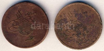 Törökország 1856. 10P Abdul Mejid T:3 + 1865. 10P Abdul Aziz T:4+