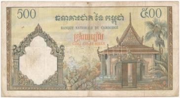 Kambodzsa 1972. 500R T:III
Cambodia 1972. 500 Riels C:F
