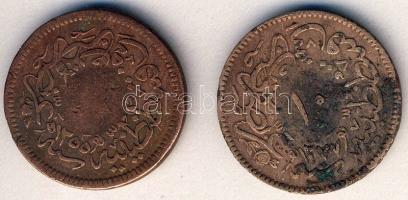 Törökország 1856. 10P Abdul Mejid T:3 + 1865. 10P Abdul Aziz T:4+