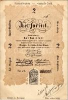 Kossuth Pénz. Két forint bankjegy. Gersten Á. kiadása / Kossuth Geld, Zwei Gulden / Hungarian banknote (EB)