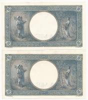 Románia 1943. 1000L (2x) sorszámkövetők T:I,I-
Romania 1943. 1000 Lei (2x) sequential serials C:UNC...