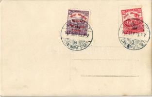 1917 Budapest XIII. Margitsziget, József főherceg vezérezredes hadikiállítása, 1848-49-es ereklyék. ...