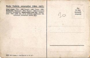 Budapest, Budai Dalárda versenydíjai (1864-1927) (kopott sarkak / worn corners)