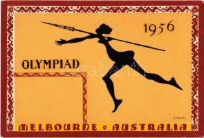 1956 Melbourne - Summer Olympics. Games of the XVI Olympiad / Olympischen Spiele 1956 s: J. Rajko