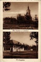 1950 Kerekegyháza, Református templom és iskola (Rb)