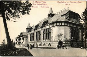 1914 Tátra, Magas Tátra, Vysoké Tatry; éttermek / restaurants