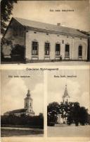 1928 Nyírlugos, Görög katolikus templom és leányiskola, Római katolikus templom
