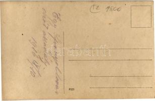 1916 Egy spanyollovas drótakadály / WWI Austro-Hungarian K.u.K. military, trip wire. photo