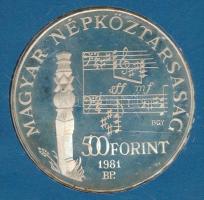 1981. 500Ft Ag "Bartók Béla" sérült MNB tokban T:PP
Adamo EM62