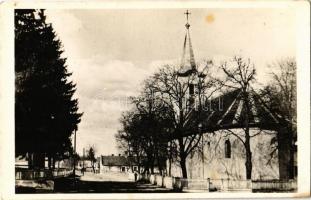 1952 Salomvár, Fő utca, templom