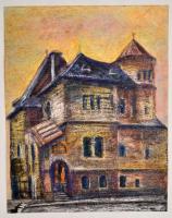 Tavaszy Noémi (1927-2018) : 4 linó és 6 db egyedi technikájú alkotása, jelzettek, 15×22-60×40 cm