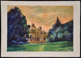 Tavaszy Noémi (1927-2018) : 4 linó és 6 db egyedi technikájú alkotása, jelzettek, 15×22-60×40 cm