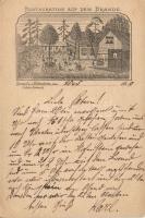 1888!! Brand bei Hohnstein with restaurant Litho