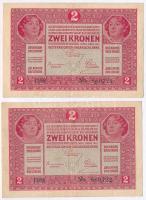 1917. 2K (2x) sorszámkövető T:III