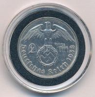 Német Harmadik Birodalom 1938G 2M Ag "Hindenburg" T:2
German Third Reich 1938G 2 Mark Ag ...