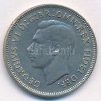 Ausztrália 1951. 1Fl Ag "50 éves jubileum" T:2 
Australia 1951. 1 Florin Ag "50th Ye...