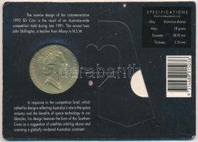 Ausztrália 1992. 5$ Al-Br "Nemzetközi Űr éve" díszkiadásban T:1
Australia 1992. 5 Dollars...