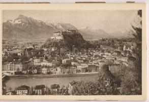 2 db RÉGI külföldi képeslapfüzet: Salzburg (10 képeslap), Prága (11 képeslap) + 10 db Oybin kisalakú...