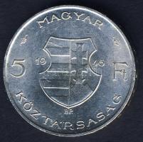 1946. 5Ft Ag "vastag Kossuth" T:2+