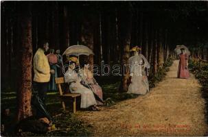 10 db régi német és osztrák városképes lap / 10 pre-1945 German and Austrian town-view postcards