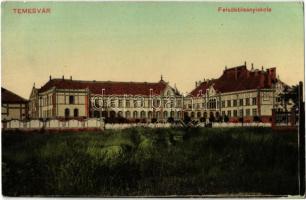 Temesvár, Timisoara; Felsőbb leányiskola / girl school