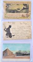 192 db RÉGI képeslap két albumban: motívumok, városok / 192 pre-1945 postcards in two album: motives...