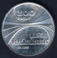 1975. 200Ft Ag "MTA" T:BU