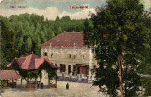 1915 Tarcsafürdő, Bad Tatzmannsdorf; bazár épület. Stern fényképész kiadása / bazaar shop